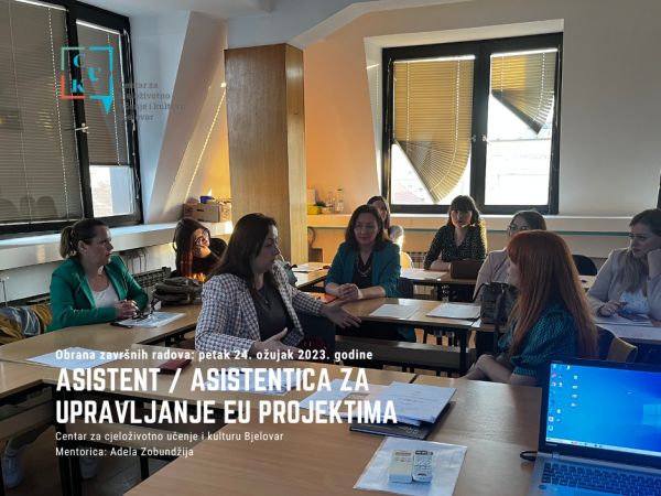 OBRANA ZAVRŠNIH RADOVA: Asistenti za pripremu i provedbu EU projekata