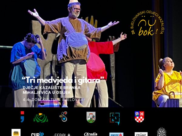 BOK fest 2023. - Kazališna predstava “Tri medvjeda i gitara”
