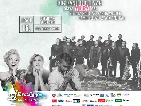 TEREZIJANA 2023. - BIG BAND PLAYS ABBA FEAT. RENATA SABLJAK, VANDA WINTER, DAMIR KEDŽO & VOX FEMINAE