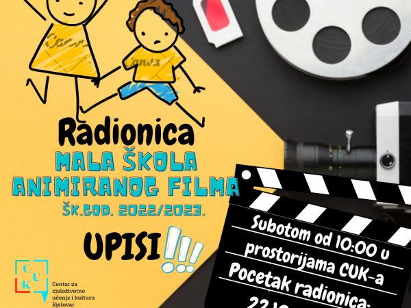 Kreće Mala škola animiranog filma :)