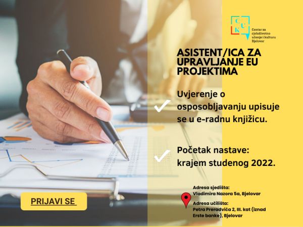 Završite program za asistenta danas, postanite traženi stručnjak sutra Završite program za asistenta danas, postanite traženi stručnjak sutra