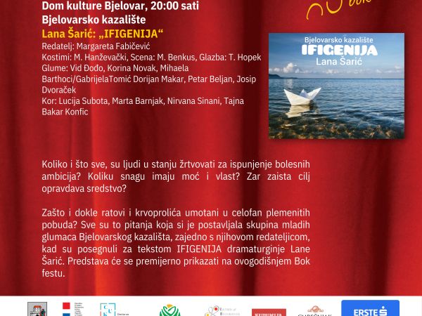 Večeras na BOK-u: Ifigenija