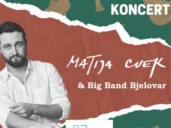 BOŽIĆNI PROGRAM MATIJE CVEKA I BIG BANDA BJELOVAR U DOMU KULTURE