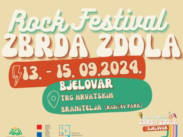 Rock festival “Zbrda, Zdola” 2024 (13. - 15. rujna)
