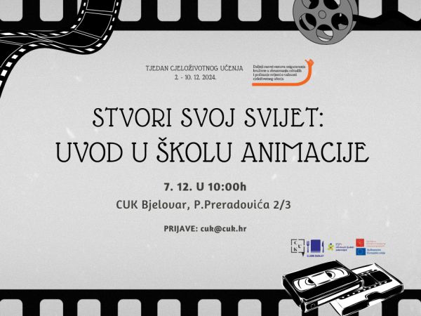 Stvori svoj svijet: Uvod u školu animacije