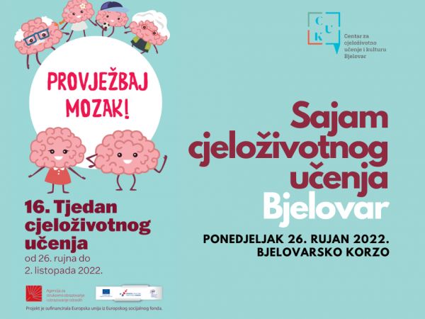 CUK Bjelovar je domaćin 16.Tjedna cjeloživotnog učenja