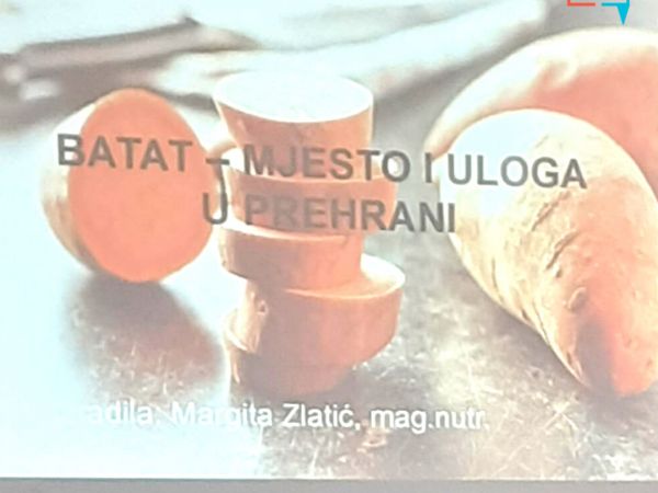 BATAT - JOŠ JEDNA VAŽNA NAMIRNICA O KOJOJ SU UČILI UMIROVLJENICI IZ ŽUPANIJE BATAT - JOŠ JEDNA VAŽNA NAMIRNICA O KOJOJ SU UČILI UMIROVLJENICI IZ ŽUPANIJE